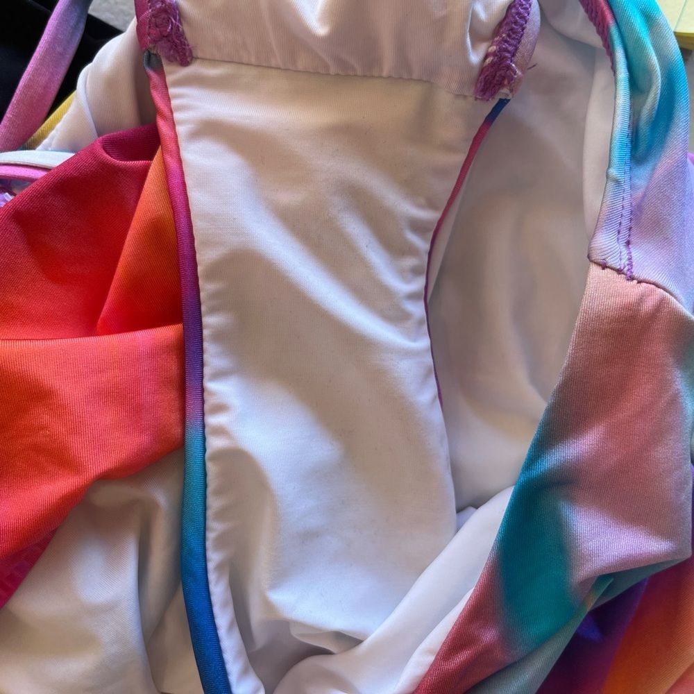 New La Blanca Sunset Shores Strappy One Shoulder One Piece Swimsuit - Picture 6 of 6
